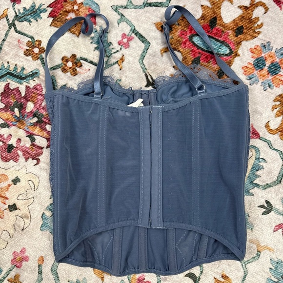 Urban Outfitters Blue Corset Top - Picture 2 of 5